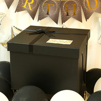 Square gift box empty box oversized box gift box surprise packaging ritual sense high grade lipstick gift box