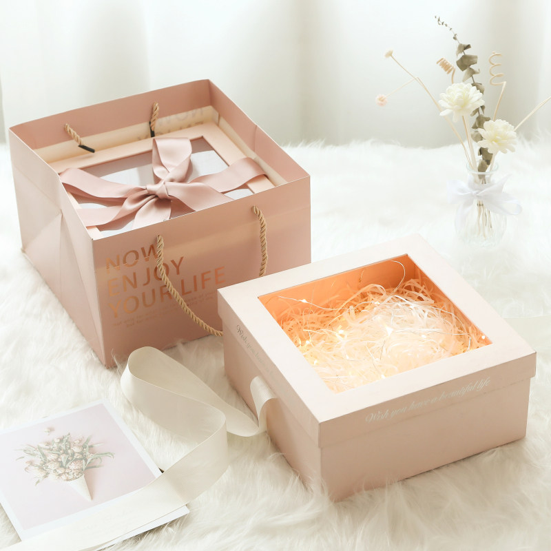 Valentine's Day Surprise Gift Box Gift Box Empty Box Creative Women Gift Box Large Box Ins Souvenir Box