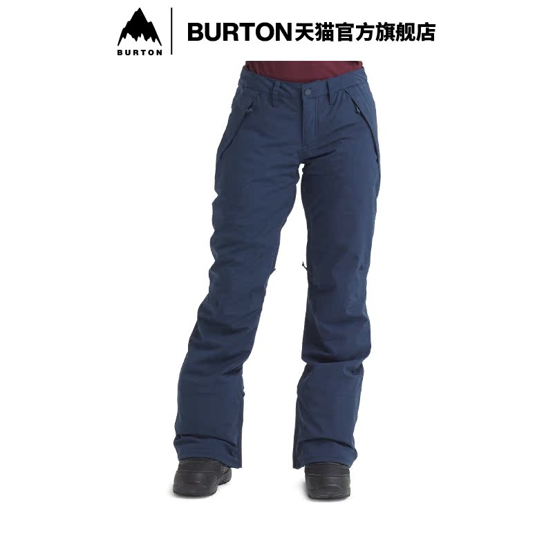 BURTON OFFICIAL LADIES 21 22 SNOW SEASON NEW SKI PANTS SOCIETY PANTS WARM 101001
