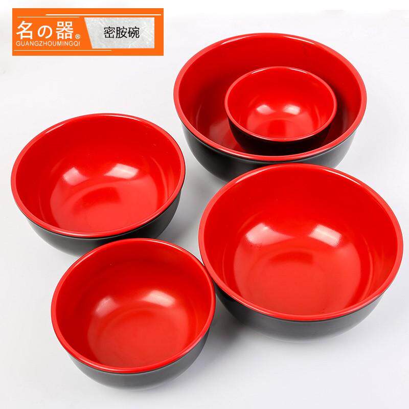 Glue Bowl Plastic Commercial Dining Hall Noodle Bowl Soup Bowl Home Commercial 6 Inch 7 Inch Creative Salad Bowl Big