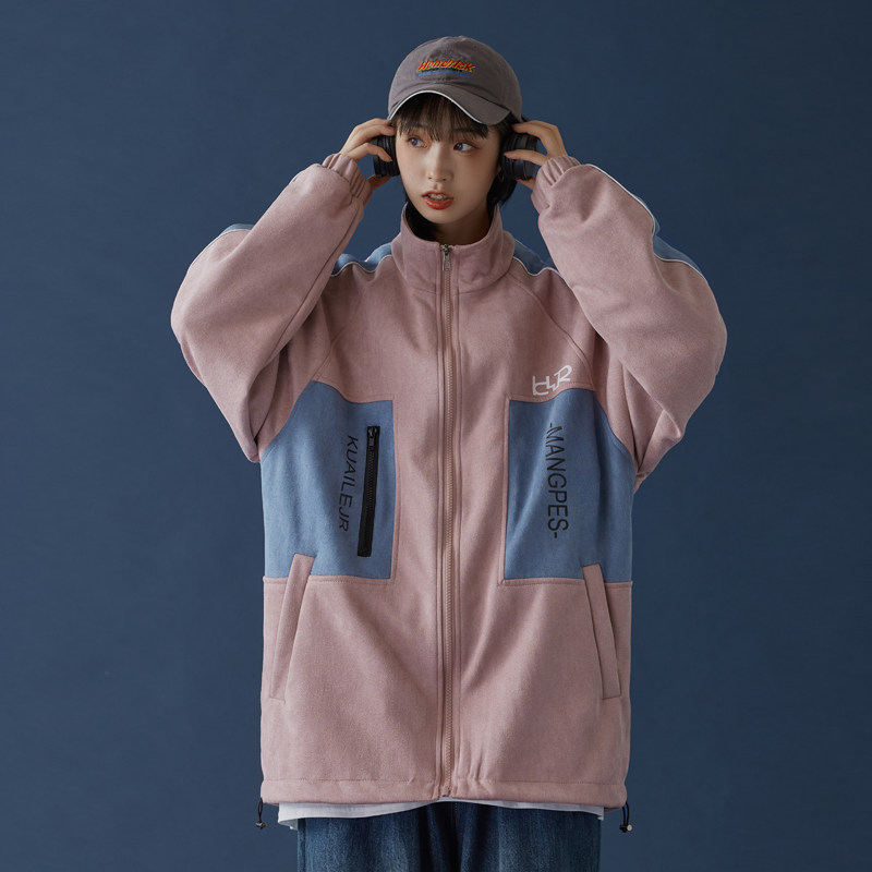 Jacket 2021 New Female Spring Autumn Han Edition Loose Salt Teather Tide Spring Retro Bf Short Baseball Suit