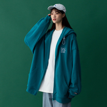 Sweater womens spring and autumn loose Korean edition 2020 new lazy wind bf tide ins super fire zipper loose jacket cec