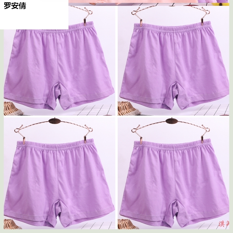 Senior quần short phẳng chân phụ nữ bông granny lỏng womens lớn đồ lót kẹp bông cũ xà cạp phẳng chân đầu.