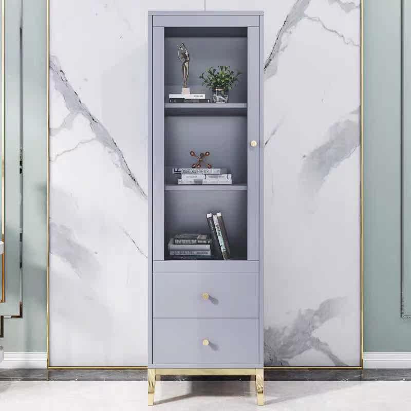 Powder room cabinet Modern light luxury bathroom side cabinet Oak wine cabinet Living room bookcase storage storage storage dining cabinet