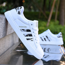 Fashion Little White Shoes Men Genuine Leather Han Edition 100 Hitch Sports Casual Couple Shoes 2022 new heightening board shoes Mens breathable