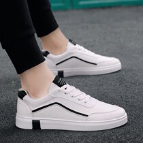 Thick Bottom Small White Shoes Male Korean version 100 lap casual mens shoes genuine leather new minimalist Heightening Plate Shoes Men Youth White Shoes
