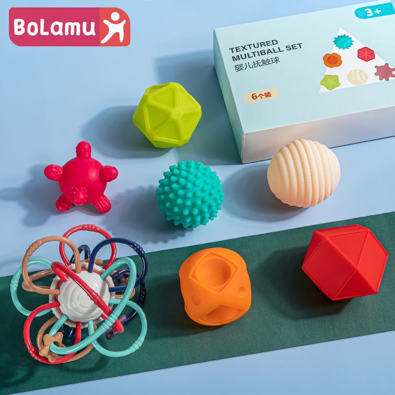 Baby Manhattan Hand Grip Ball Touch Ball Touch touch Touch Touch Massage Ball Baby Sensation Grip Training Toys 