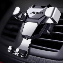 Car mobile phone bracket Car metal universal navigation support frame air outlet multi-function creative car interior supplies