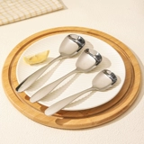 Детская креативная милая ложка из нержавеющей стали для домашнего использования, нержавеющая сталь AISI 304