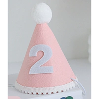 Розовая шапка, 2 лет