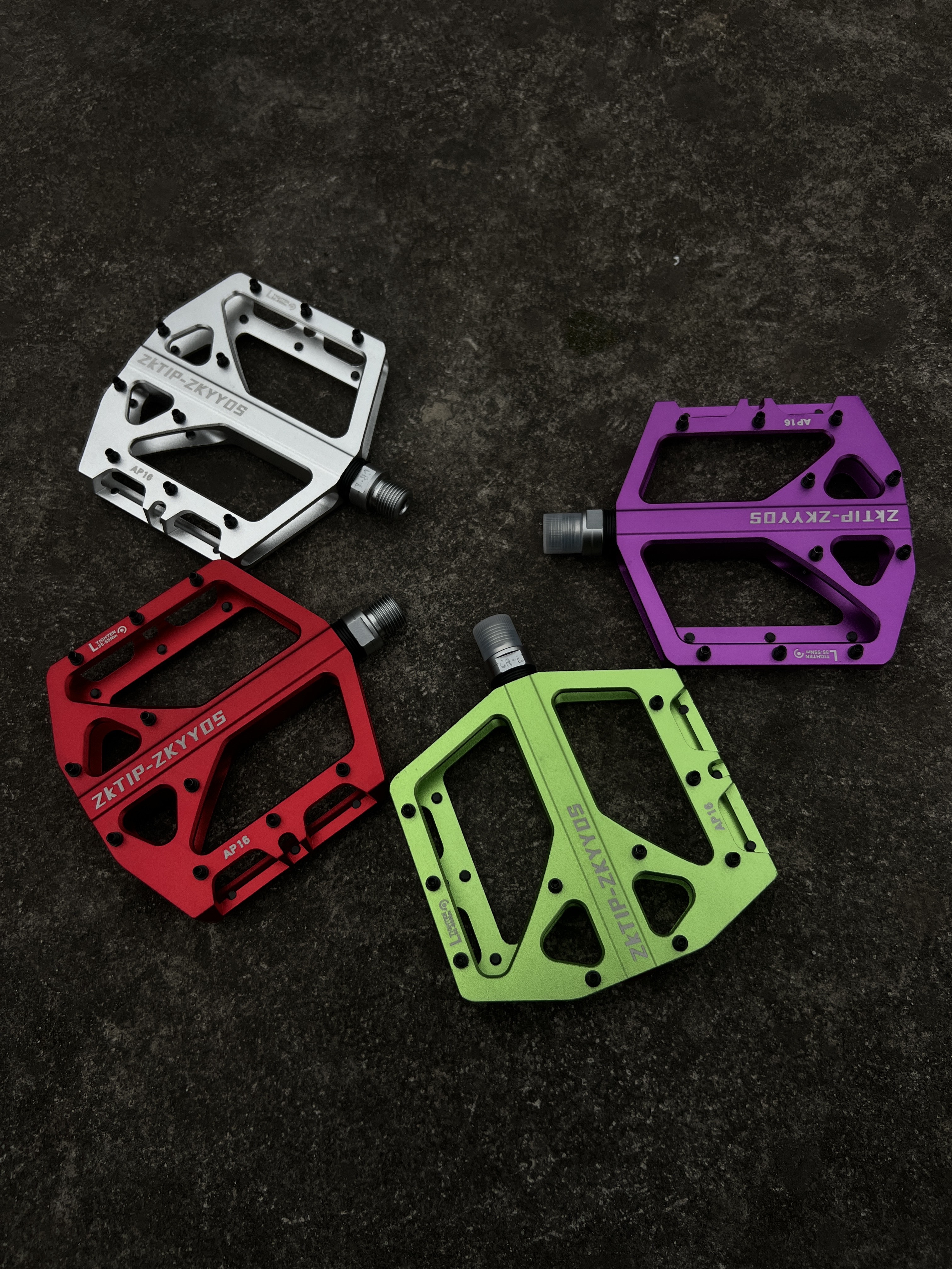 ZKTIp-ZKYYDS 6060 speed drop high-strength aluminum alloy bearings downhill bike pedal AP16-Taobao