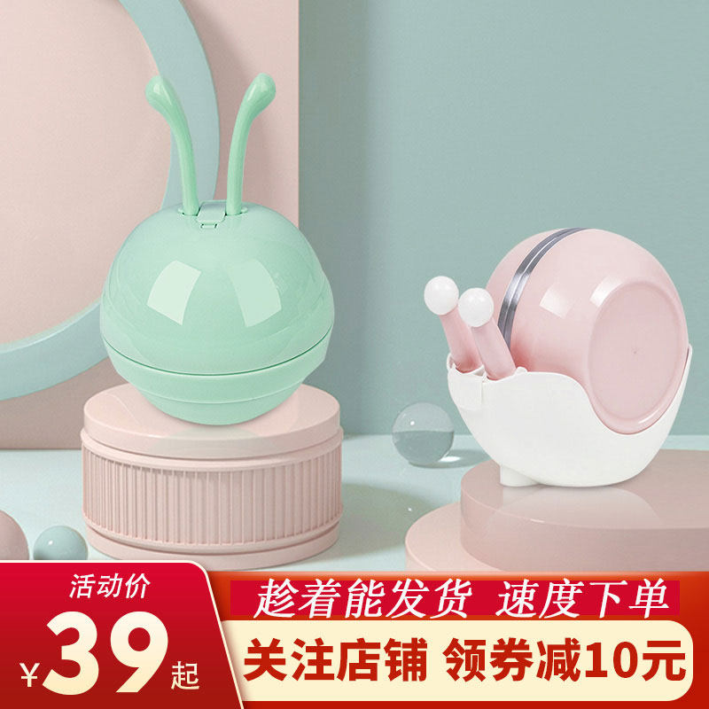 Baby Vice Food Bowl Outside to carry children Tableware Stainless Steel Anti-Fall Anti-Burn Bowl Spoon Suit Water Injection Insulation Bowl