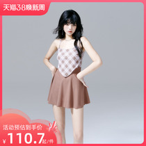 Breezeholiday Swimsuit Woman Bag Spa Reservative covering and lean meat student in Wind Connected Swimsuit