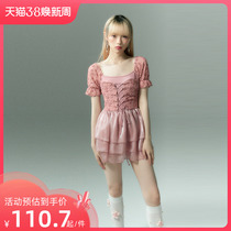 Breezeholiday swimsuit female conservatively covered thin breast gathering pure appetite high-sensing hot spring swimsuit