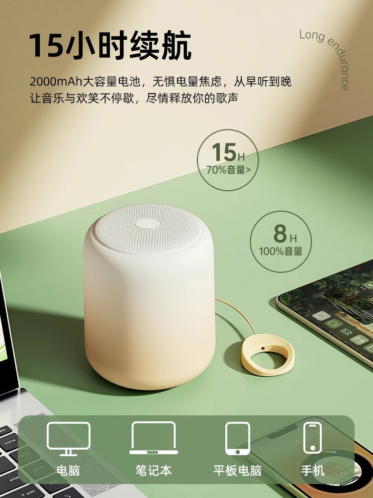 2025 New Bluetooth Speaker Wireless Speaker Small Portable Mini Outdoor Subwoofer High Quality Sound for Home Use