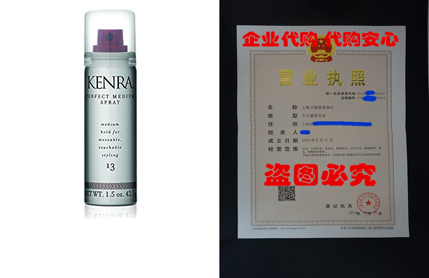 Kenra Perfect Medium Spray #13 55% VOC 1 5-Ounce