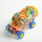 儿童男孩女孩启蒙早教开发智力拼装车子数字颗粒房子益智积木玩具