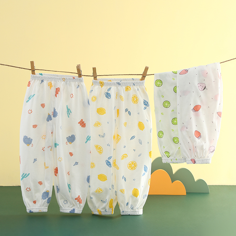 Baby Pants Summer Thin Style Boys and Girls Lantern Pants Spring and Autumn Baby Long Pants Mesh Summer Children's Mosquito-Proof Pants Baby Pants Summer Thin Style Boys and Girls Lantern Pants Spring and Autumn Baby Long Pants Mesh Summer Children's Mosquito-Proof Pants