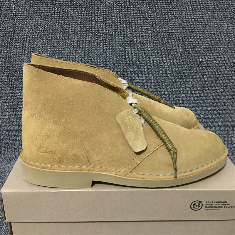 [CLARKS desert boot desert boots британский стиль ретро повседневная мужская обувь]