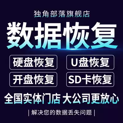 Computer recycle bin data recovery USB memory card video file repair portable hard disk data recovery service