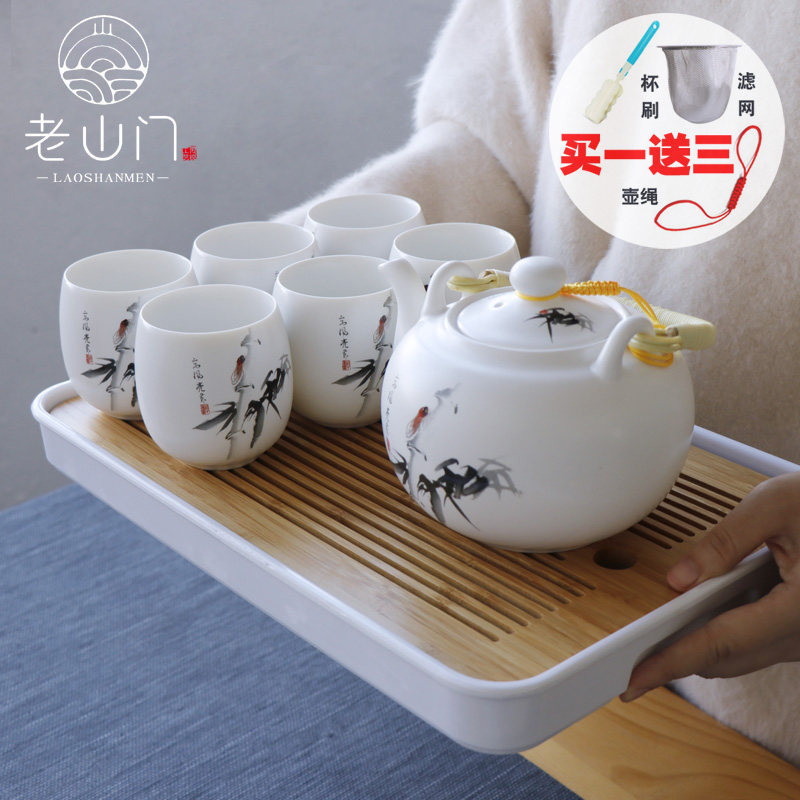 景德镇陶瓷茶具套装，中古中式之美如何俘获你的茶桌？-整套茶具-淘宝好物网