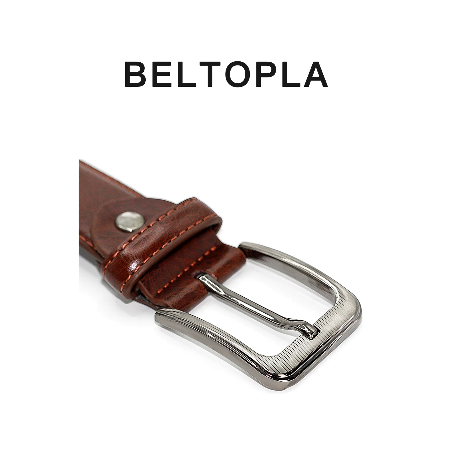 Коричневый ретро ремень BELTOPLA, подлинные джинсы для мужчин и женщин, простой и элегантный дизайн
