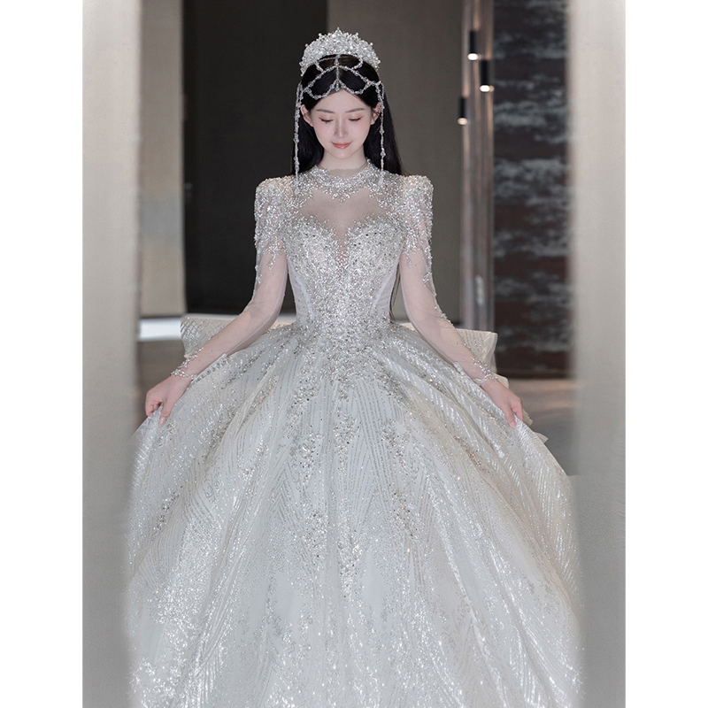  XXXL+White wedding dress  