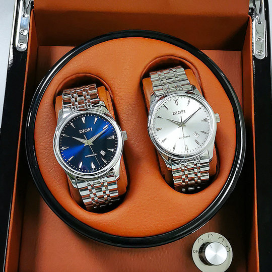 Genuine Men's Brand Fashion Watch, Trendy Men's Casual Simple Waterproof Steel Band Automatic Mechanical Watch