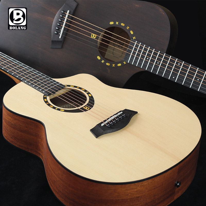 Single board folk guitar beginner boys and girls special student acoustic guitar official brand guitar instrument