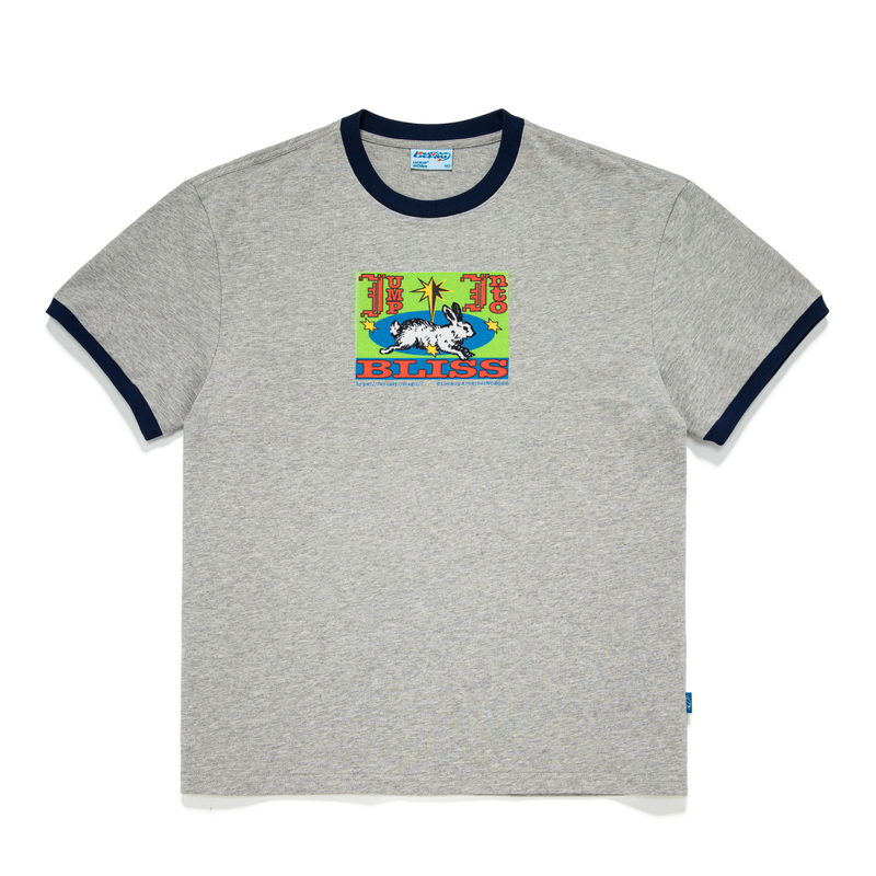 Luckup Archive Retro Printed Short-Sleeved T-Shirt for Men and Women, Contrasting Collar, Pure Cotton Round Neck Casual Top
