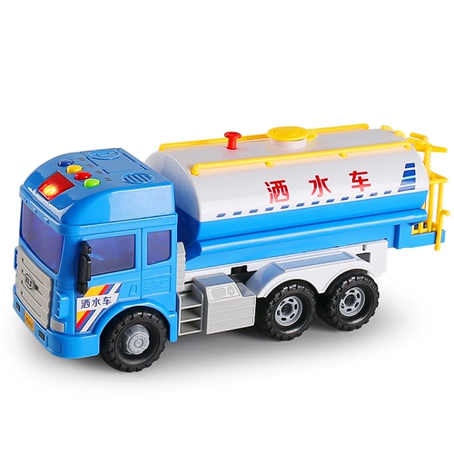 Большая инерционная легкая реалистичная игрушка для игр в воде с музыкой с подсветкой, инерционная машина