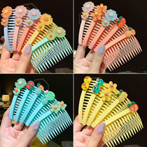 Childrens hair comb non-slip comb upside down little girl hair bangs comb broken hair comb cute princess hairclip girl