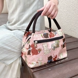 Модная водонепроницаемая портативная барсетка, универсальная сумка для ланча для отдыха для матери, сумка для еды