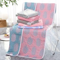 Six-layer bath towel cartoon high-density cotton gauze oversized thick absorbent soft bath adult mens and womens rectangle