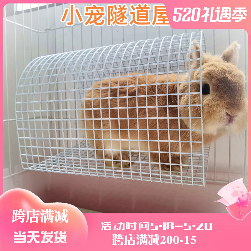 Pet Aerial Tunnel House Rabbit Dragon Cat Guinea Pigs Lounges Tunnel Fixable Channel Vaulted Round Toys