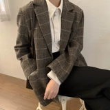 Белая демисезонная ретро вельветовая рубашка, лонгслив, в корейском стиле, оверсайз