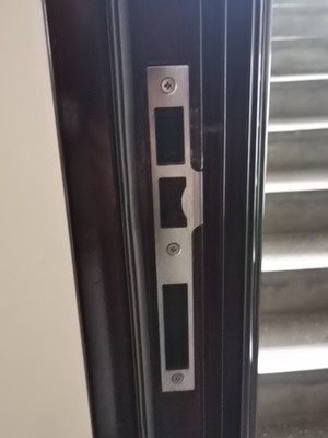 Anti-theft door lock pointing piece thickened door frame buckle piece lock tongue lock slot cover piece buckle plate iron piece lock accessories Daquan