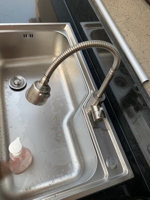 Laundry pool faucet universal 304 stainless steel single handle kitchen revolving vegetable basin sink cold and hot water faucet