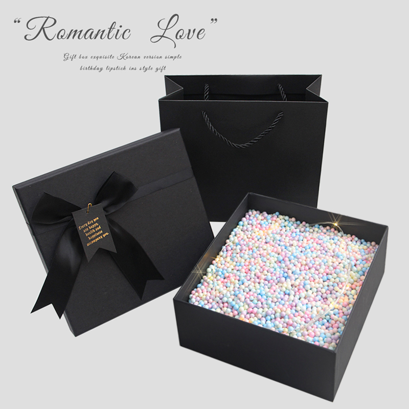 Lipstick gift box empty box 1 One load of two gift boxes SMALL PACKAGE BOX SMALL MINI PERFUME PACKAGE SEND BESTIE