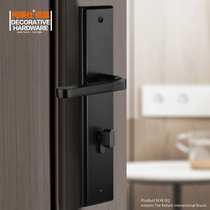 Colessee KLS Entrance Wood Door Lock Super-C Class Gate Burglary Lock Indoor Door Lock Matt Gun Black MF-201