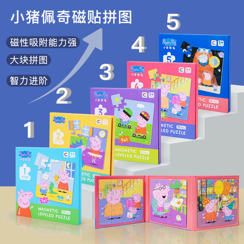 Children in the order Puzzle Magnetic Jigsaw Puzzle Early Childhood Magnetometric Early Baby Buntu 3 To 6 Years 24 Boy Girl Toys-Taobao