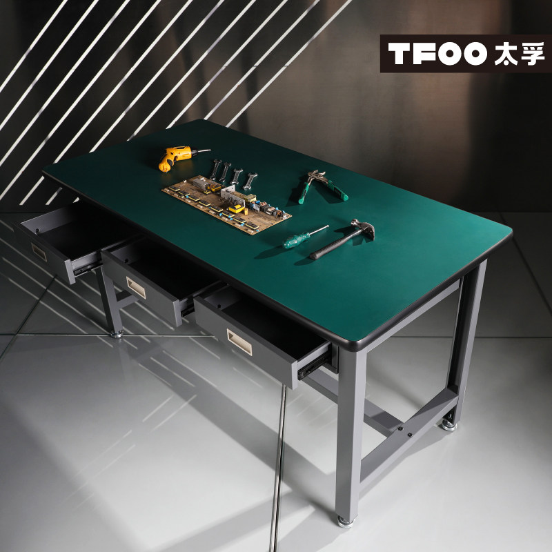 Test table lab of the Table of TF - wear - resistant medium - sized anti - static workstation with drawer