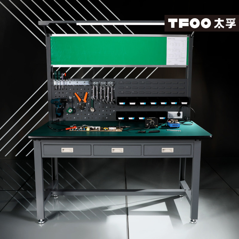 Test Table Multi - function medium - sized anti - static workbench Laboratory R & D Test Table Household assembly maintenance table