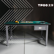 Taifu hanging single pumping medium antistatic worktop workshop with pedaling fitter table handmade diy tool table