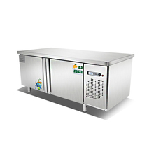 Refrigerator workbench freezer Commercial large capacity kitchen freezer Fresh cabinet Milk tea shop Water bar refrigerator
