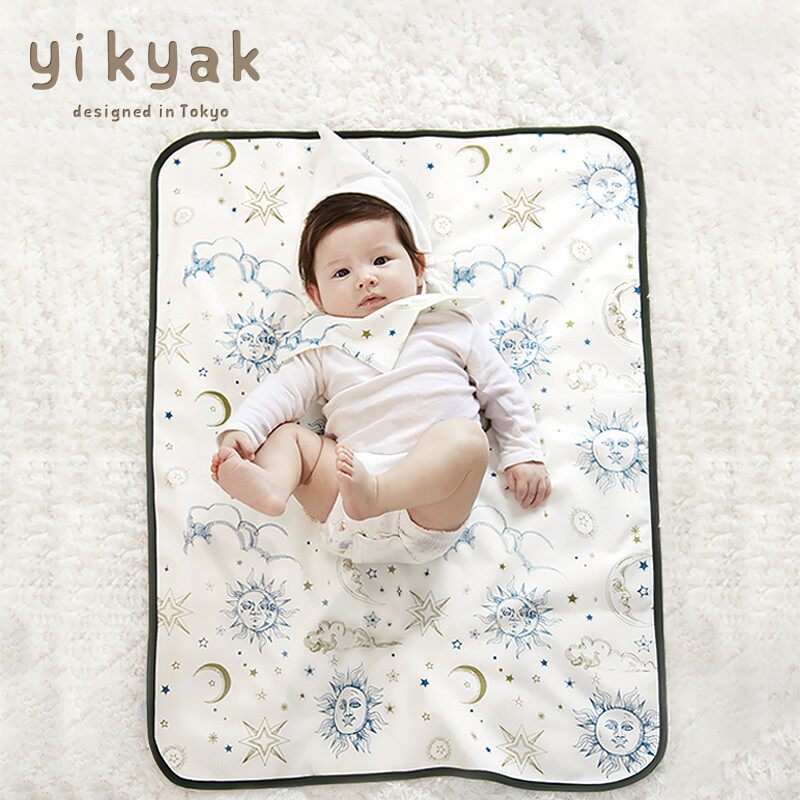 yikyak baby children's pure cotton double-sided diaper pad waterproof washable breathable newborn baby care mattress large size