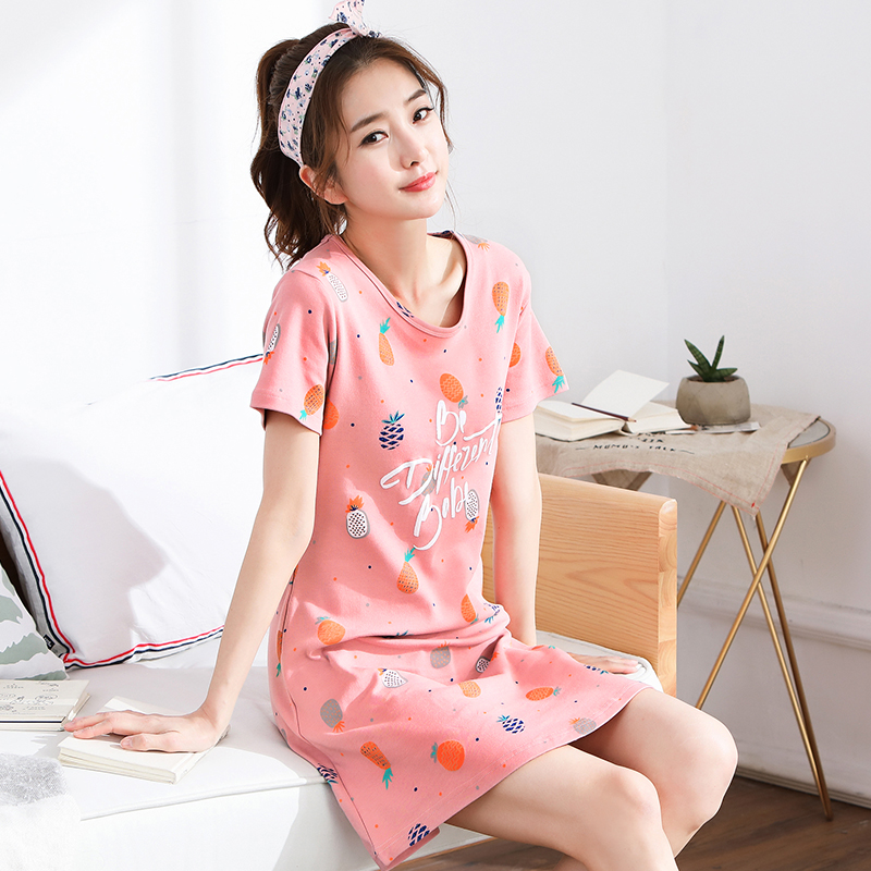 Các tay mùa hè mới womens pajama pajama sasleep chiếc váy mùa hè tăng midskirt đang vest womens nhà.