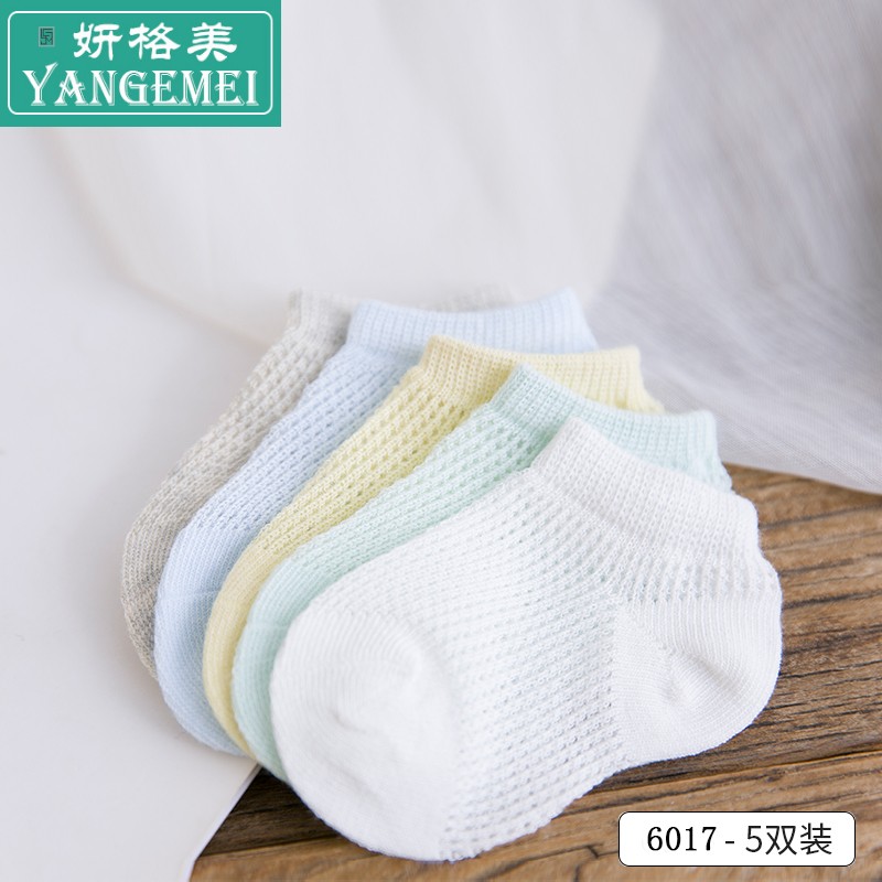 Sơ sinh bé bé vớ mùa xuân và mùa thu mỏng 0-tháng mùa xuân 1 tuổi và mùa hè sinh đầu bé trai cotton mùa hè và cô gái.