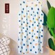 Mùa hè Hàn Quốc phiên bản của mùa hè cotton lụa đồ ngủ womens váy dài tăng kích thước của tay mùa hè lụa nhân tạo nhà quần áo.