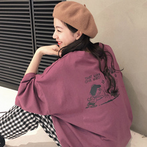 Hong Kong wind short sleeve t-shirt women Summer loose Korean version of Wild 2021 New ins tide bf lazy wind mourning clothes